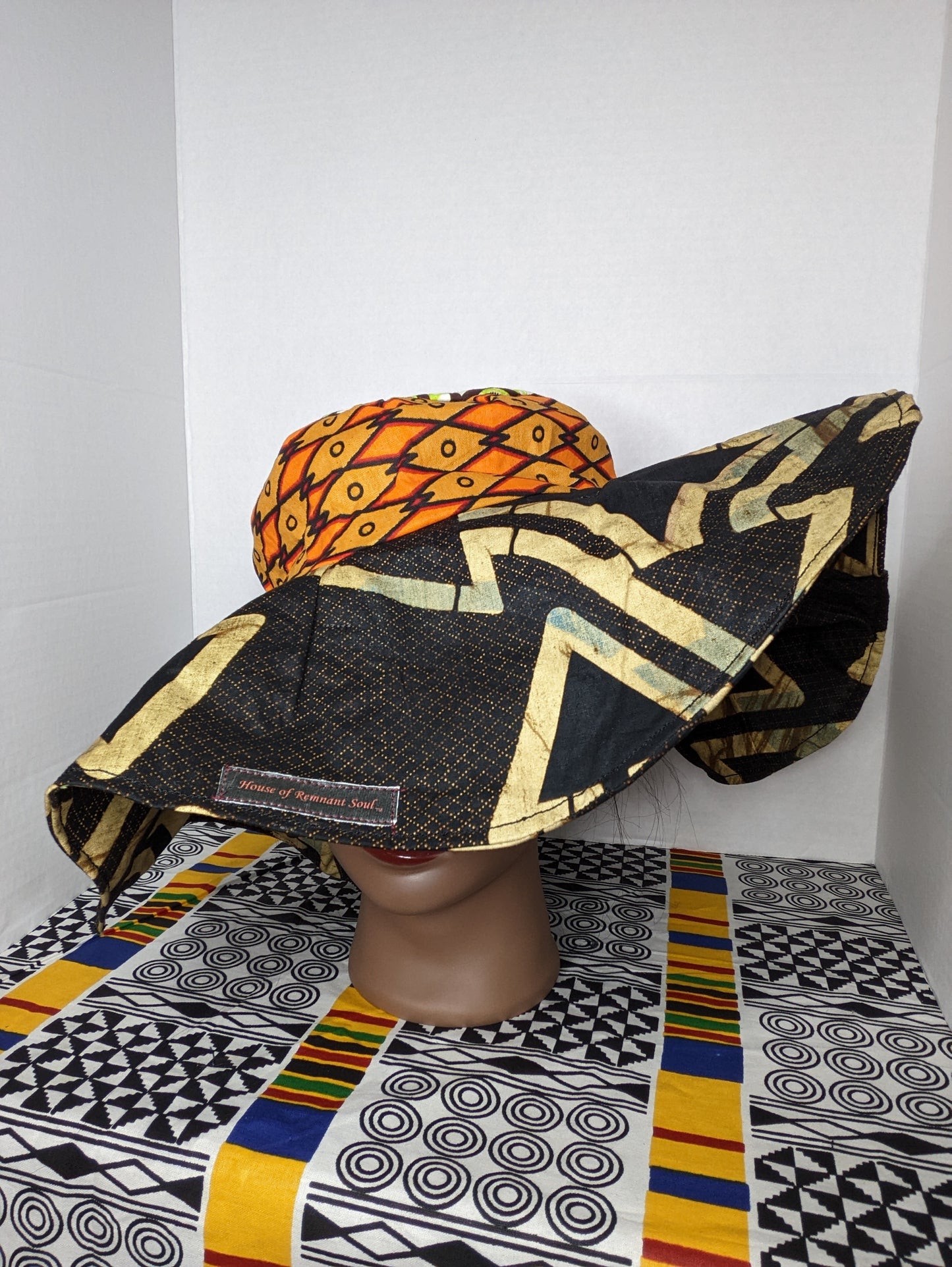 SOLD Reversable Sun Hat/Bucket Style